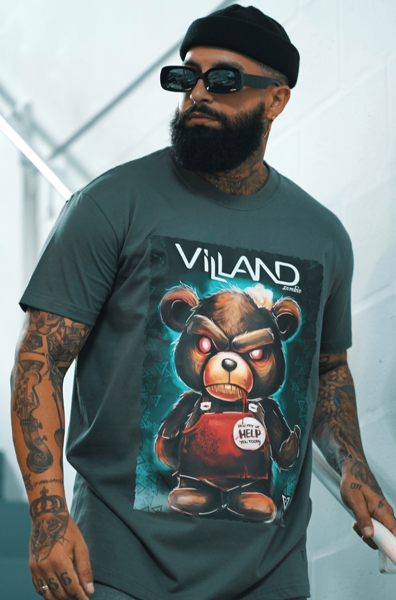 CAMISETA ESTAMPADA BEAR VILLAND