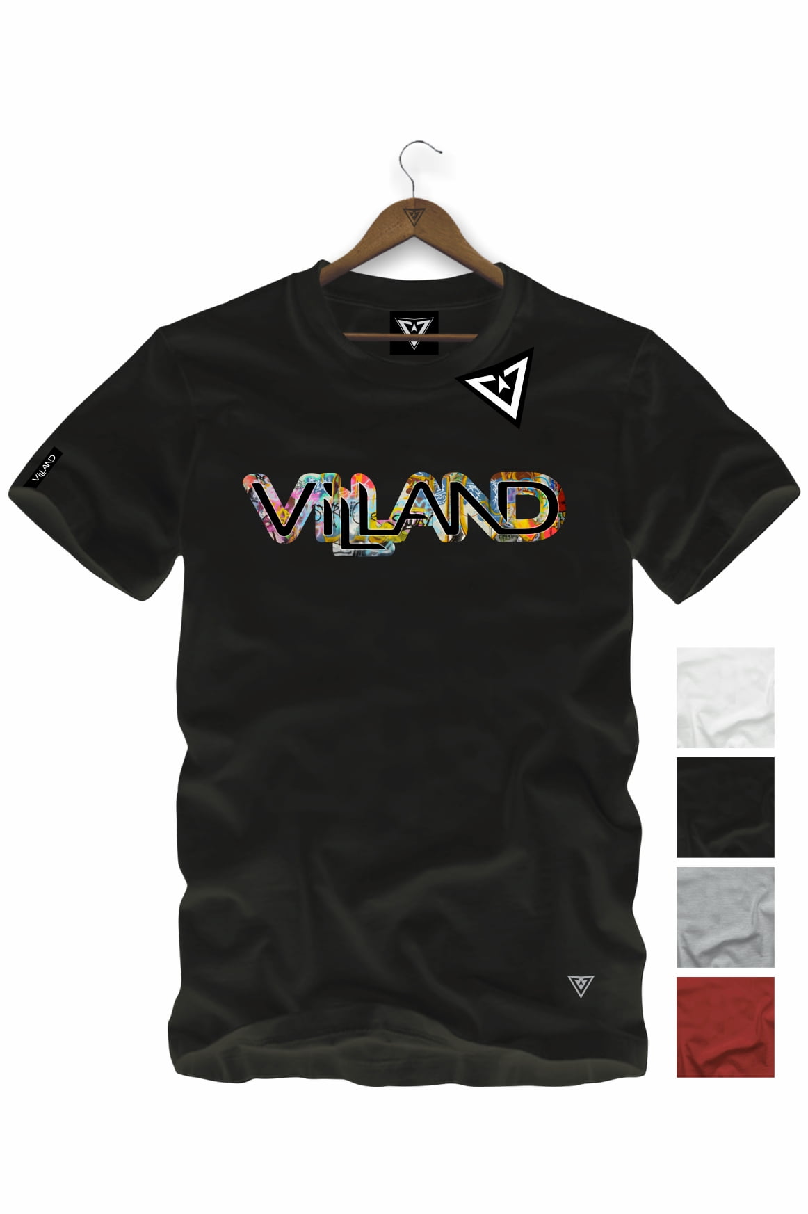 CAMISETA ESTAMPADA VILLAND COLLORS - Villand