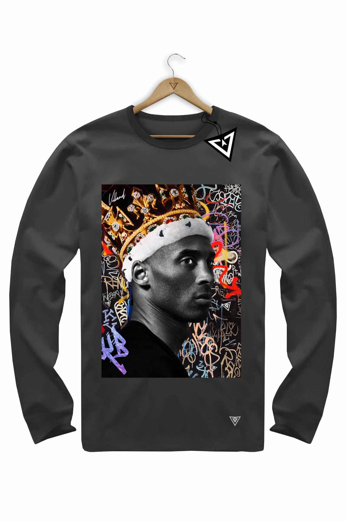 CAMISETA LONGLINE ESTAMPADA KOBE - Villand